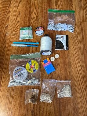 Crafters! collection of jewelry making and beading supplies